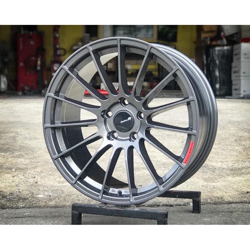 (4วง) Rs05RR ขอบ18 5/114 ล้อใหม่ มีสีดำ กับ เทา