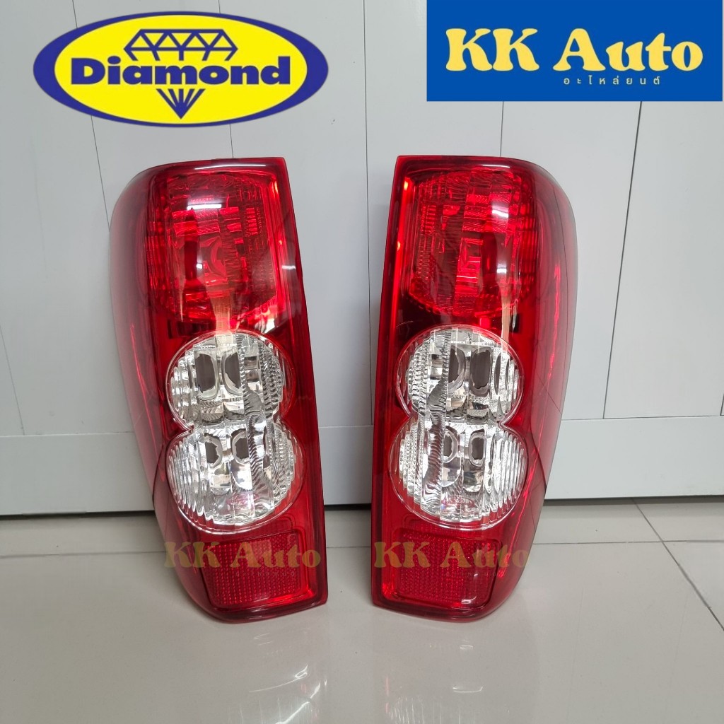 ตราเพชร โคมไฟท้ายเชฟ โรเลต เสื้อไฟท้ายเชฟโรเลต โคโรลาโด้ Chevrolet Colorado ปี 2004-2011 Diamond