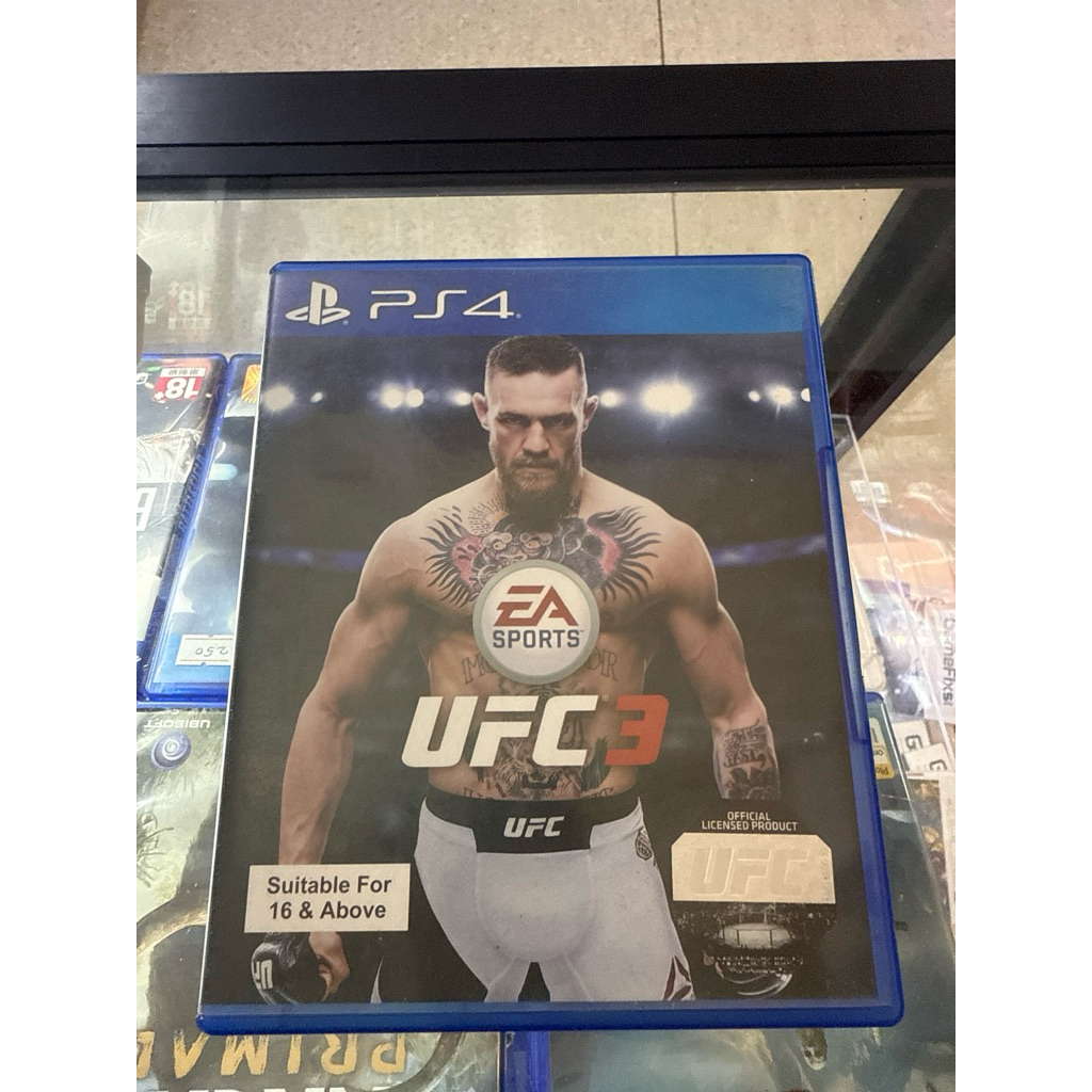 แผ่น ps4 มือสอง ufc3 ea sports