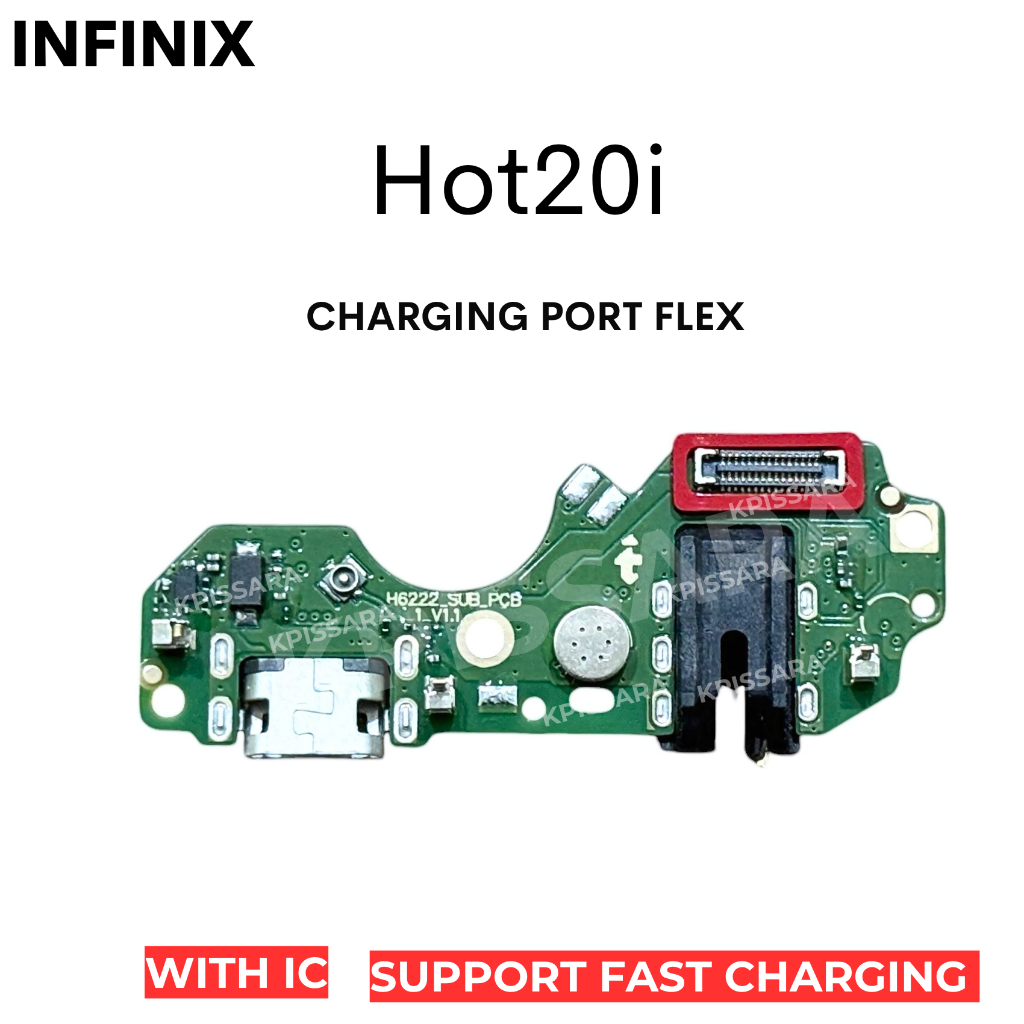 แพรชาร์จ infinix Hot20i  แพรตูดชาร์จ + ไมค์ infinix Hot 20i ก้นชาร์จ infinix Hot20i original ส่งจากไ