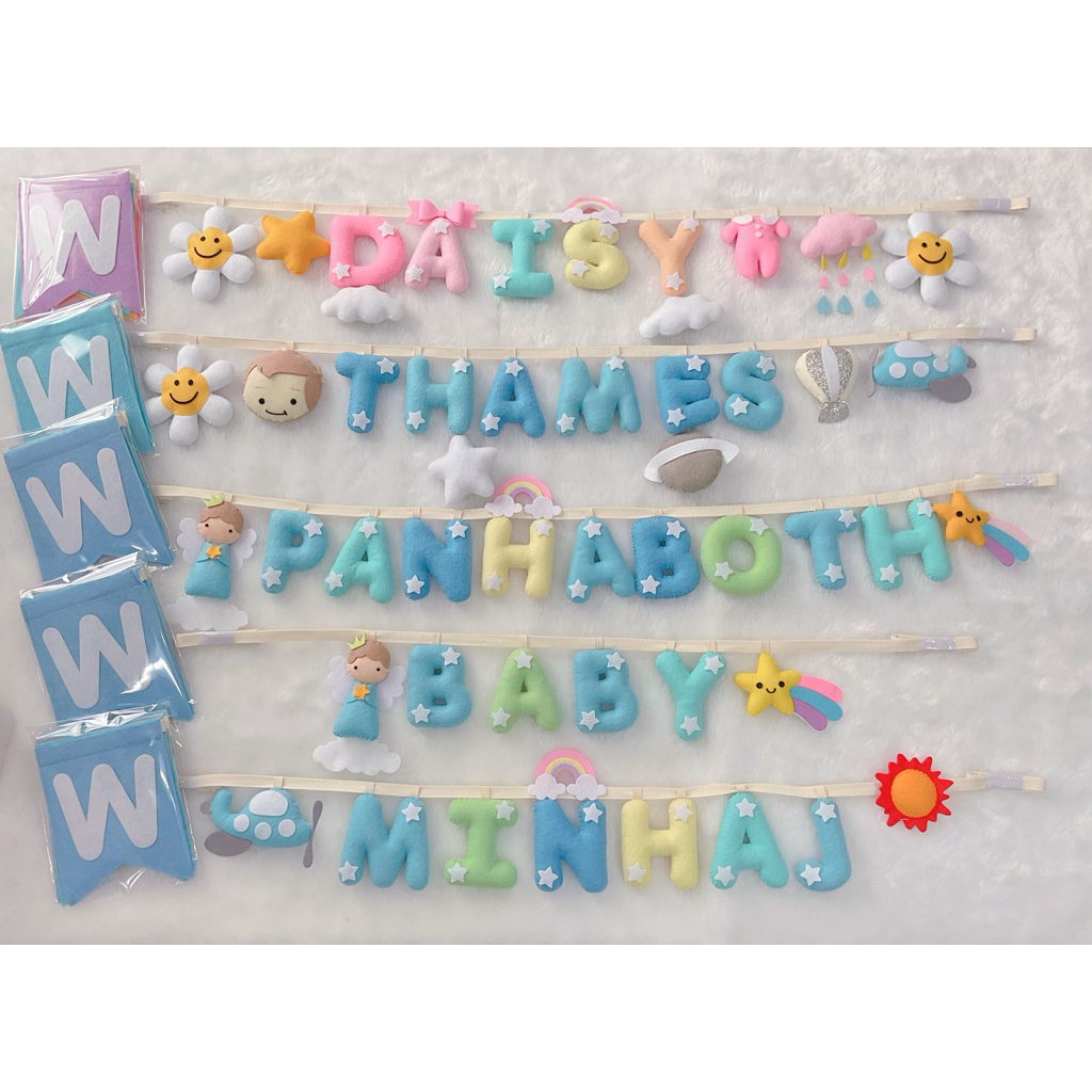 พร้อมส่ง🔥อักษรแขวน Engตัวละ35฿