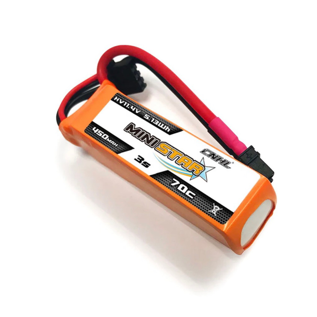 ⭐️CNHL MiniStar HV 3S 11.4V 450mAh 70C Lipo Battery (XT30U)