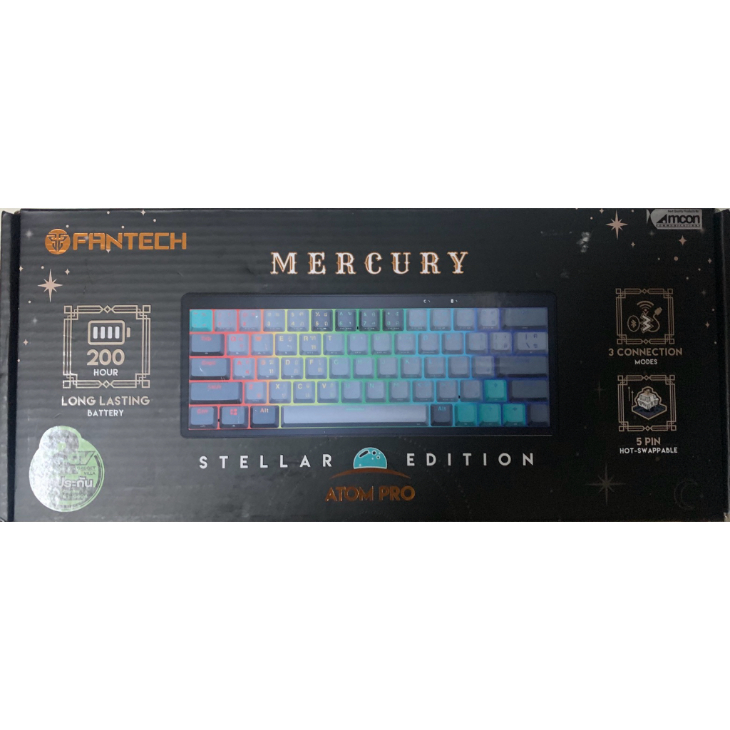 Keyboard Fantech Mercury, mk 912, atom pro63, Stellar edition