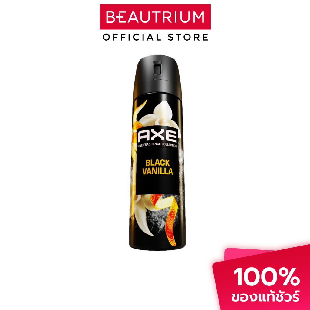AXE Black Vanilla Premium Deodorant Body Spray สเปรย์น้ำหอมระงับกลิ่นกาย 135ml