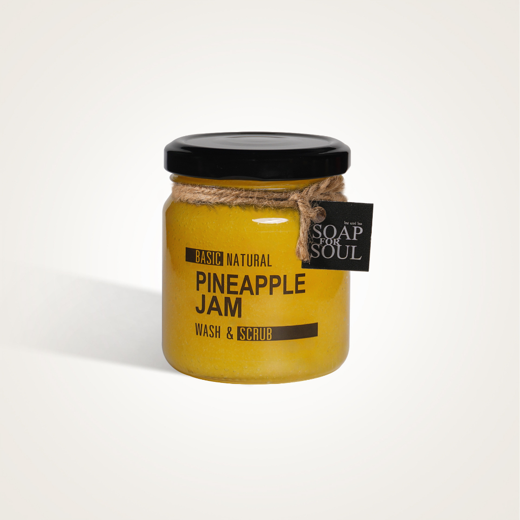 PINEAPPLE JAM WASH & SCRUB | สครับสับปะรด 230g.