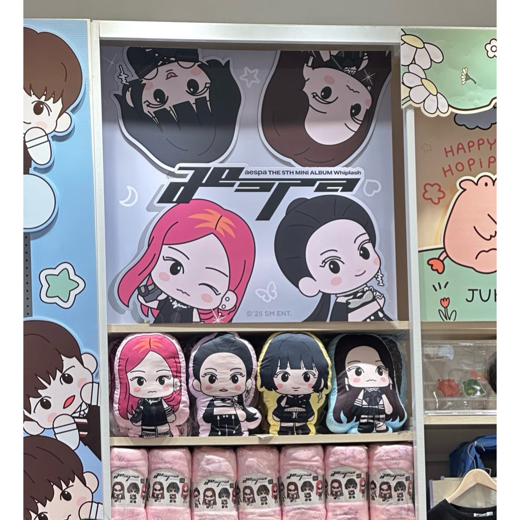 พร้อมส่ง Aespa x Moshi Moshi หมอน ผ้าห่ม ที่ใส่การ์ด Card Holder