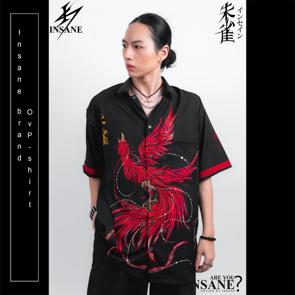 SUZAKUเสื้อเชิ้ตโอเวอร์ไซส์/shirtoversize/oversize