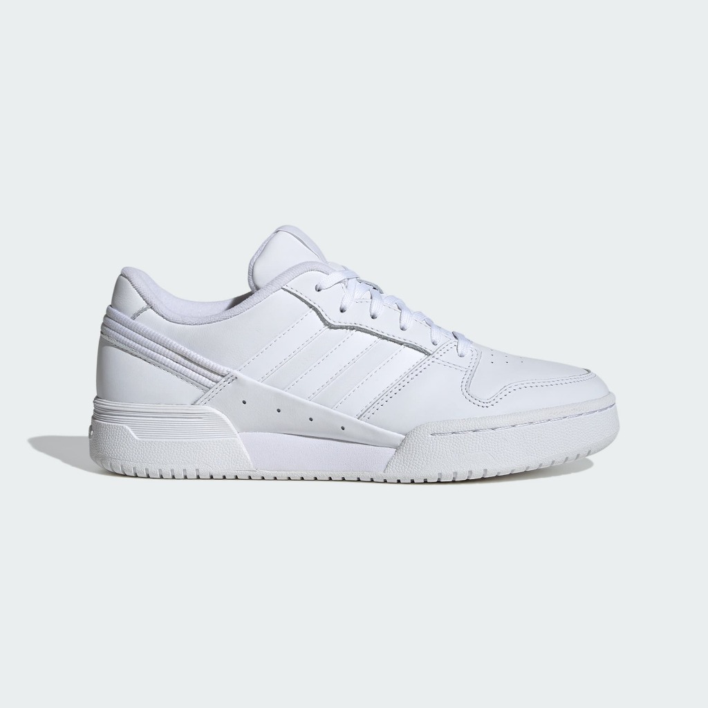 Adidas รองเท้าผ้าใบผู้ชาย Team Court 2.0 STR | Cloud White/Cloud White/Core Black ( IF1192 )