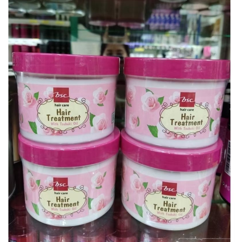 Bsc HairTreatment ทรีทเม้นท์ผมเงา ผมหอมBSC กลอสซี่ แฮร์ ทรีทเม้นท์ แว็กซ์