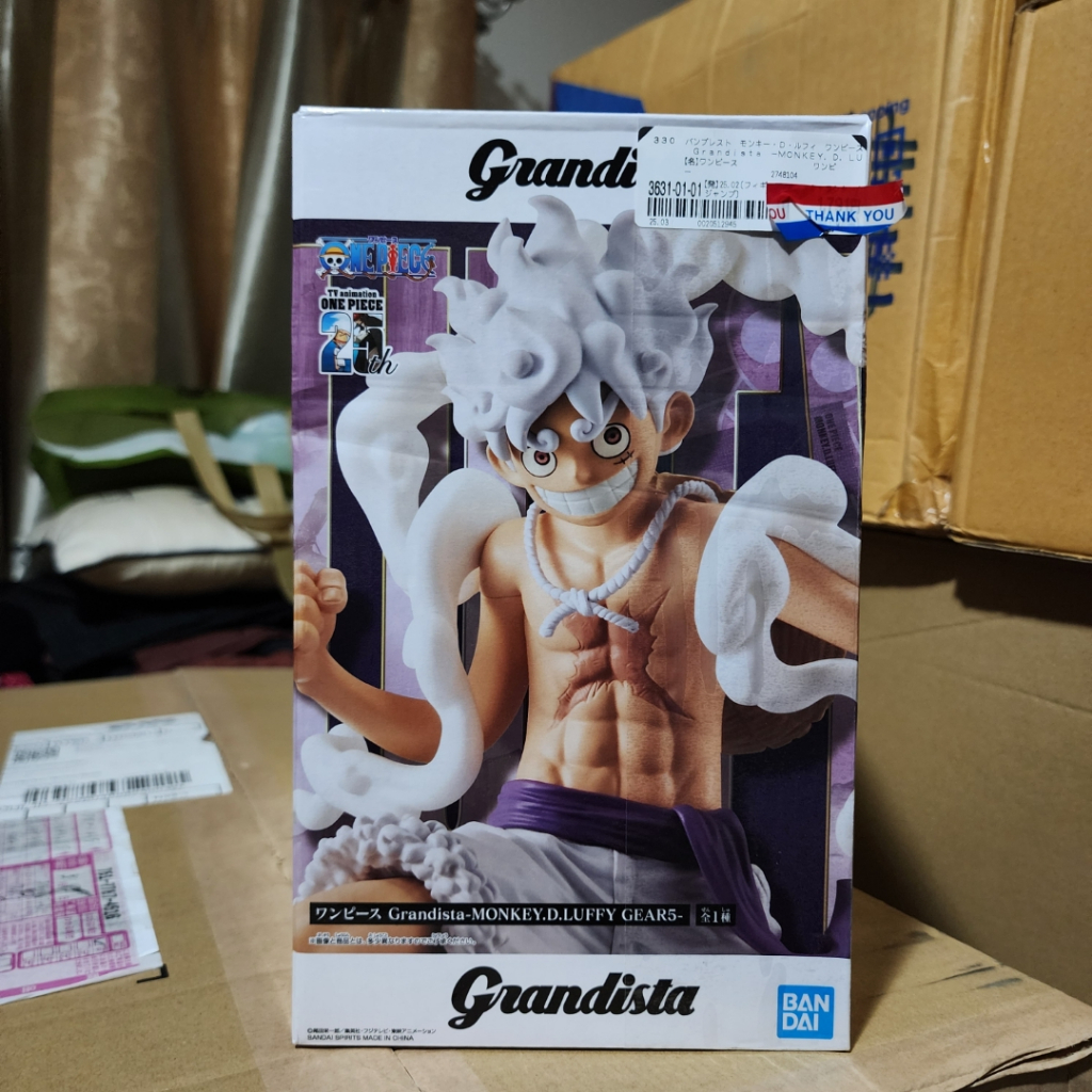 ฟิเกอร์แท้จากญี่ปุ่น แกรนดิสต้า ลูฟี่ BANPRESTO ONE PIECE GRANDISTA MONKEY.D.LUFFY GEAR 5 มือ1
