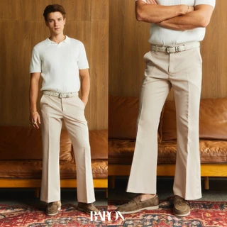 BARON Bootcut Trousers กางเกงสแลคขาม้าผู้ชาย ดีไซน์หรู Quiet Luxury ดูสูงเพรียว ผ้าพรีเมียม