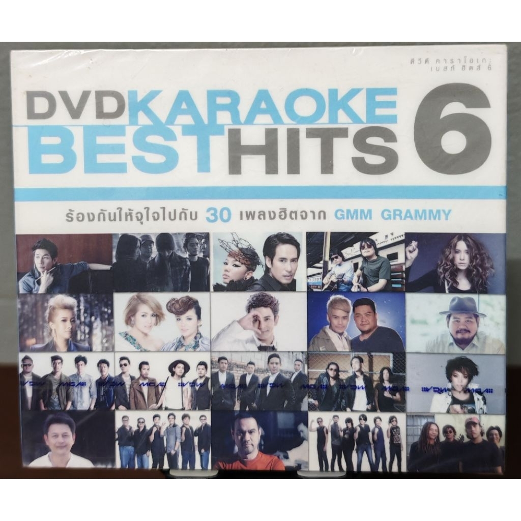DVD : GMM Grammy - Best Hits Vol.6 (มือ1),เจาะสันปก1 รู