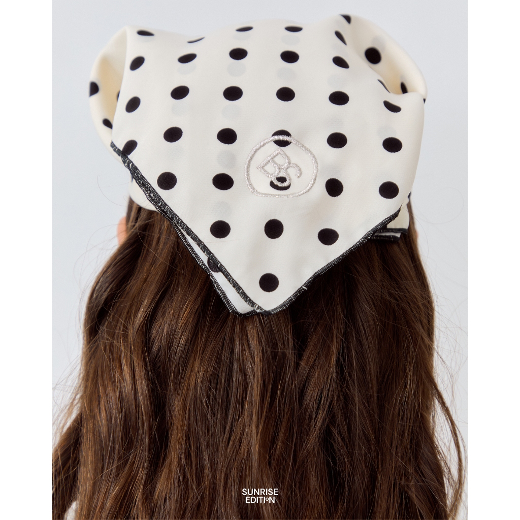 Before Sunset - BS Scarf ผ้าเช็ดหน้าปักโลโก้ BS