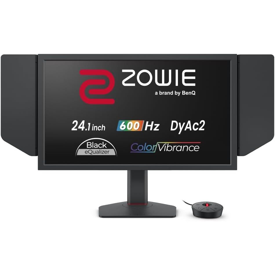 BenQ Zowie XL2586X+ 24.1 New Fast TN 600Hz Gaming Monitor, DyAc 2, 1080p,Height Adjustment PS Switch