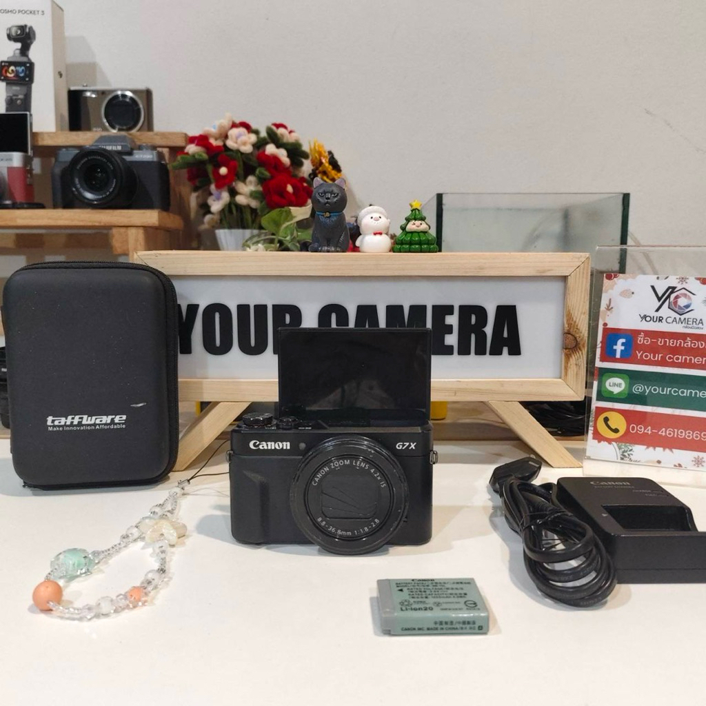 Canon G7X mark ii กล้องมือสอง (พร้อมส่ง)