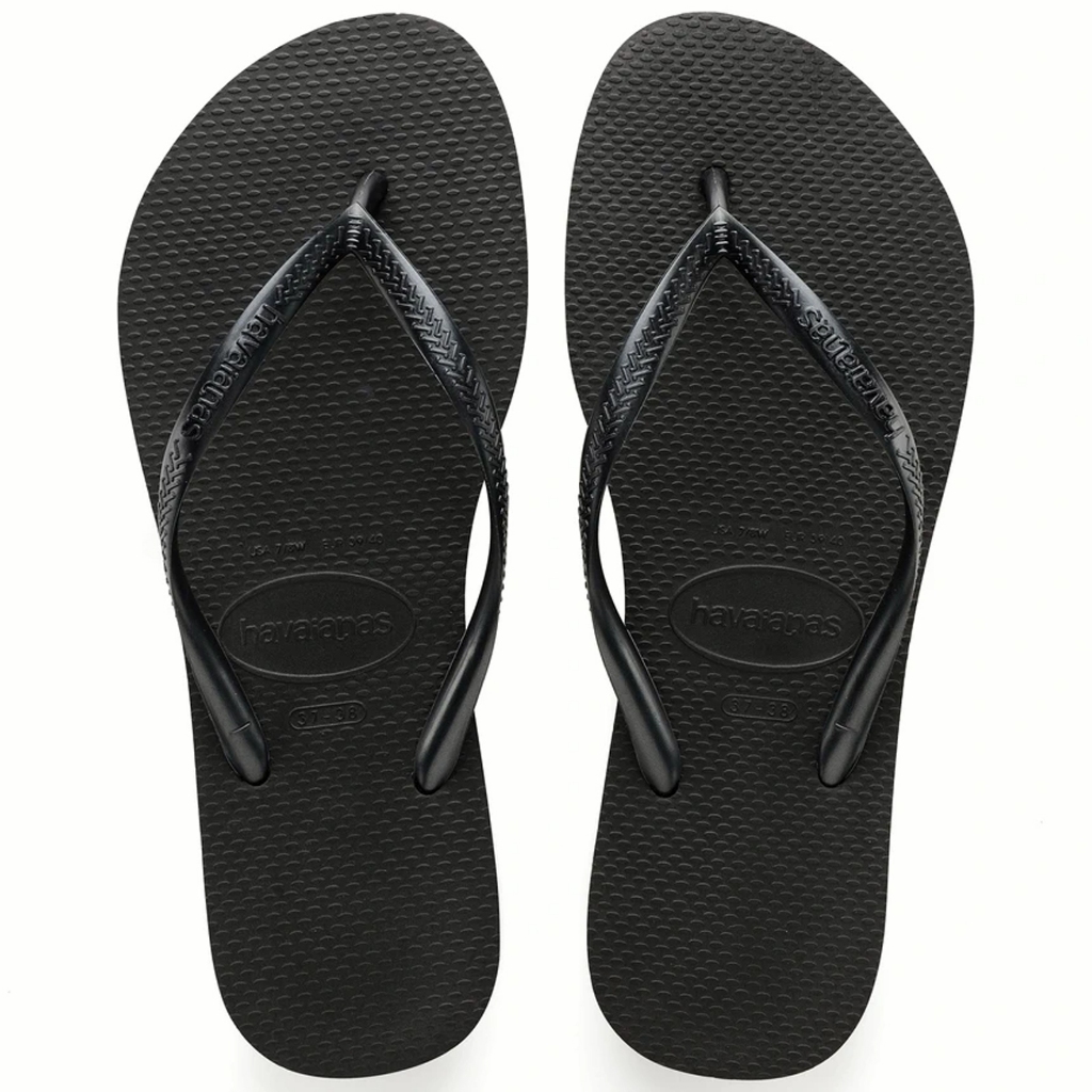 Havaianas รองเท้าแตะ รองเท้าผู้หญิง Slim Flip Flops รหัส 40000300090F_C2BKXX สี Black