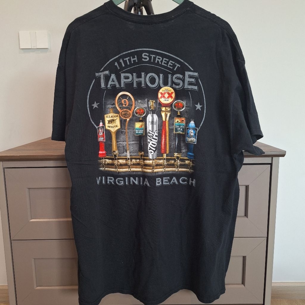 เสื้อยืด ลายเครื่องดื่ม Taphouse 11th street size 2XL (AD06)