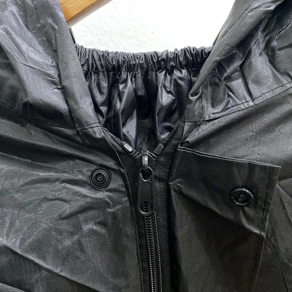 ชุดกันฝน PVC เสื้อกางเกง แถบสะท้อนแสง มีหมวกแก๊ป thumbnail 5