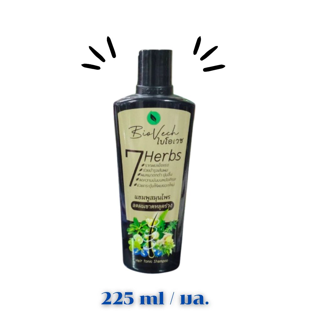 ไบโอเวช เซเว่น เฮิร์บส แฮร์ โทนิค แชมพู 7 Herbs Hair Tonic Shampoo...