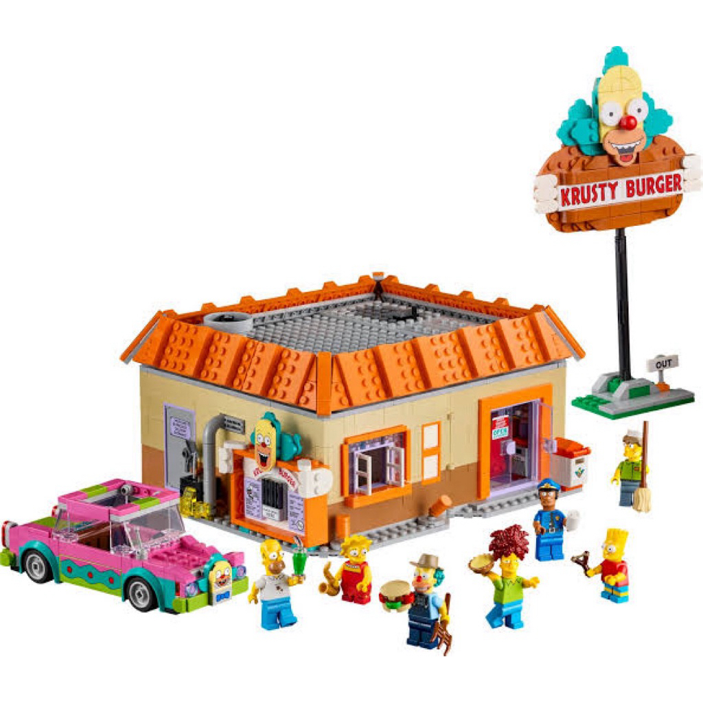 LEGO 10352 The Simpsons™: Krusty Burger ของแท้ 100% มือหนึ่งกล่องสวยพร้อมส่ง