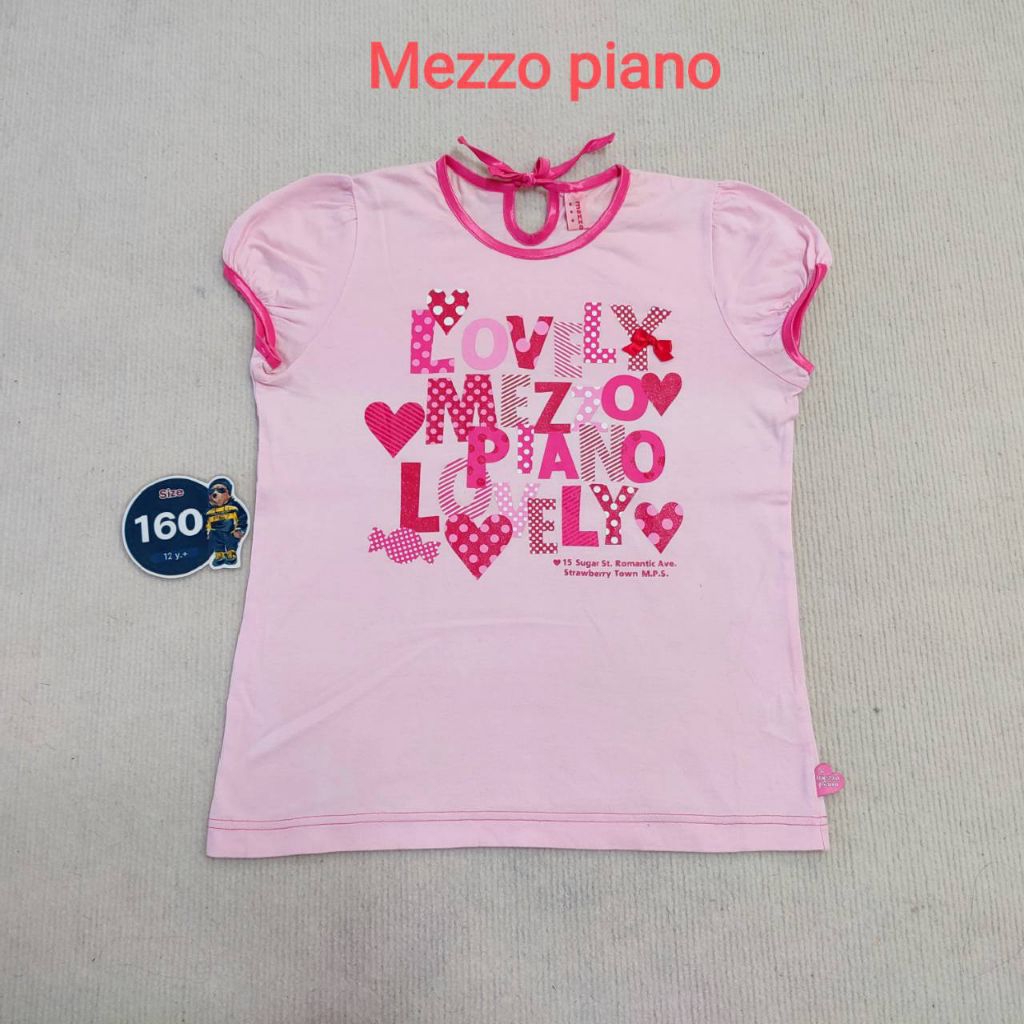 #Mezzo piano เสื้อเด็กมือสอง  สภาพดี