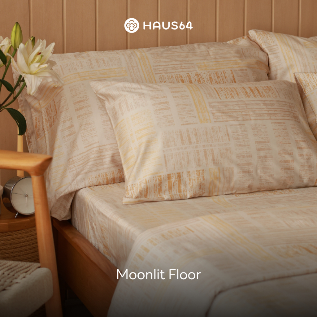 Haus64 ชุดผ้าปูที่นอน 6 ฟุต เซ็ต A,B,C,D ผ้าปูคอตตอน100% ทอ 800 เส้นด้าย - รูปที่ 4