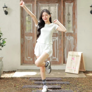 Darlyn - Brooke Tee เสื้อกีฬา เสื้อวิ่ง เสื้อออกกำลังกายแขนสั้น