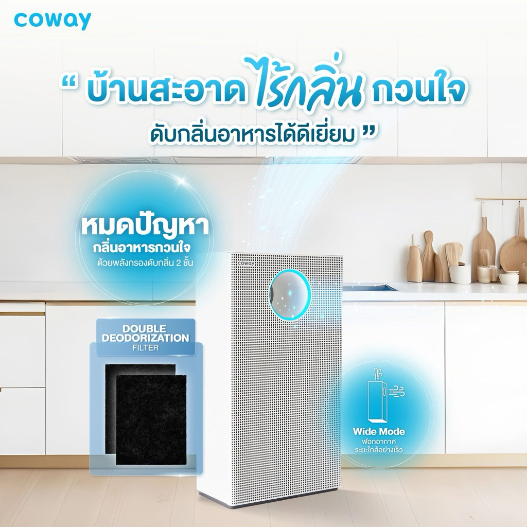 เครื่องฟอกอากาศ สตอร์ม2 #เครื่องฟอกอากาศCoway