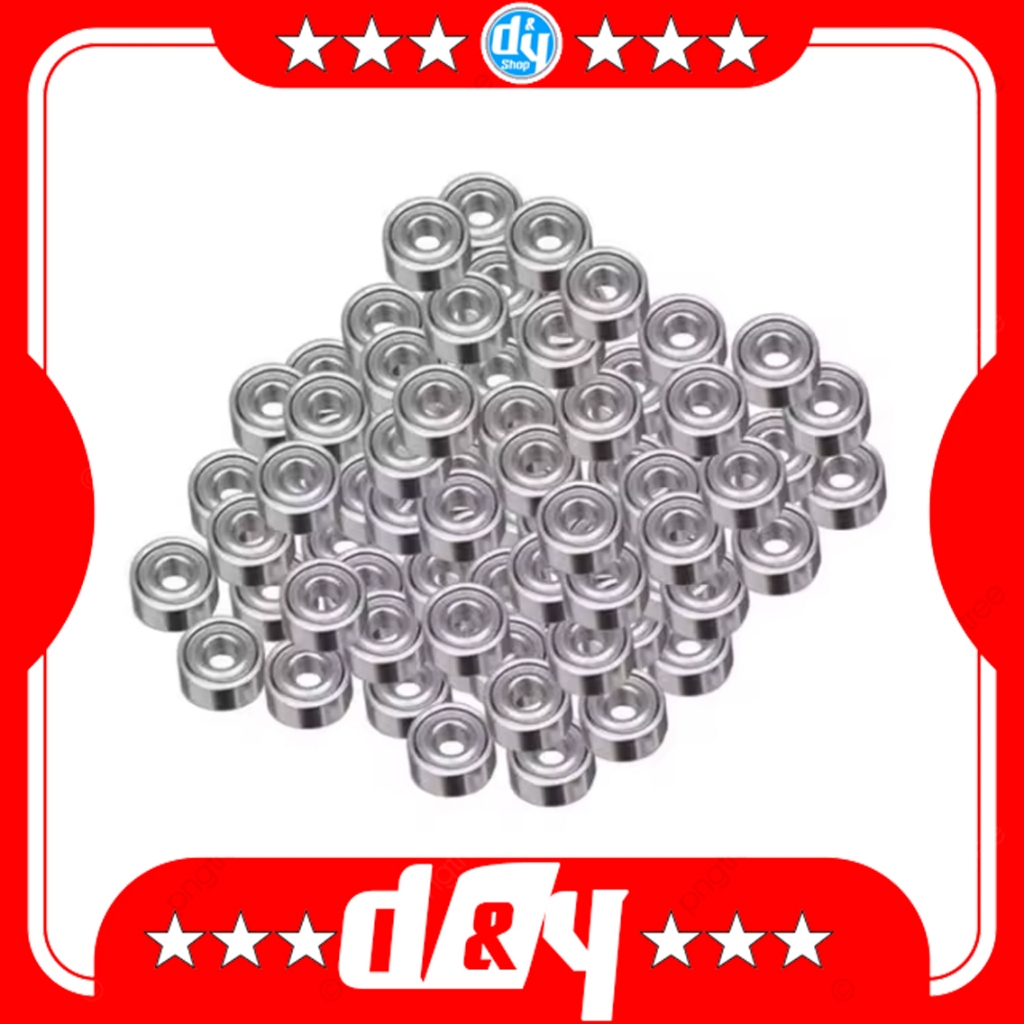 Ball Bearing 620  สำหรับ แกนล้อ ใส่เฟือง mini 4wd (1เม็ด)