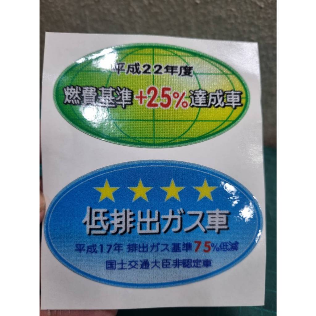 sticker  มลภาวะแนวญี่ปุ่น 3M 1 คู่