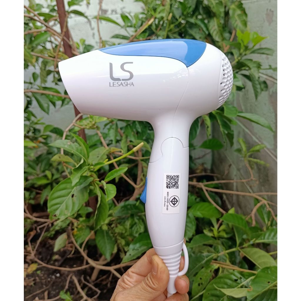 ไดร์เป่าผมเลอซาช่า รับประกัน1 ปี LESASHA  Airmax 2000 Powerful 1200W รุ่น LS0837 ขนาดพกพา พับเก็บได้