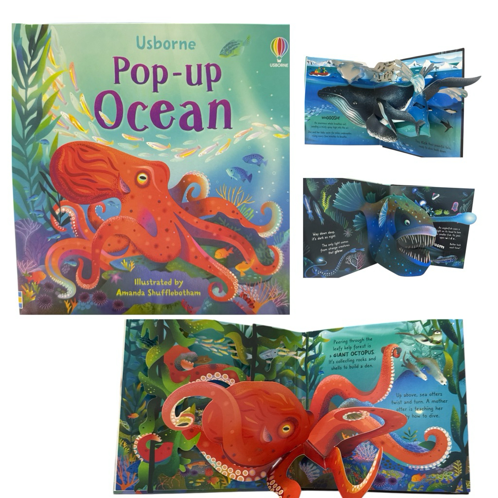 Pop-Up book บอร์ดบุ๊ค หนังสืออ่านภาษาอังกฤษสำหรับเด็ก ภาพเด้ง นิทานอ่านก่อนนอน นิทานภาพ 3 มิติ 3D​