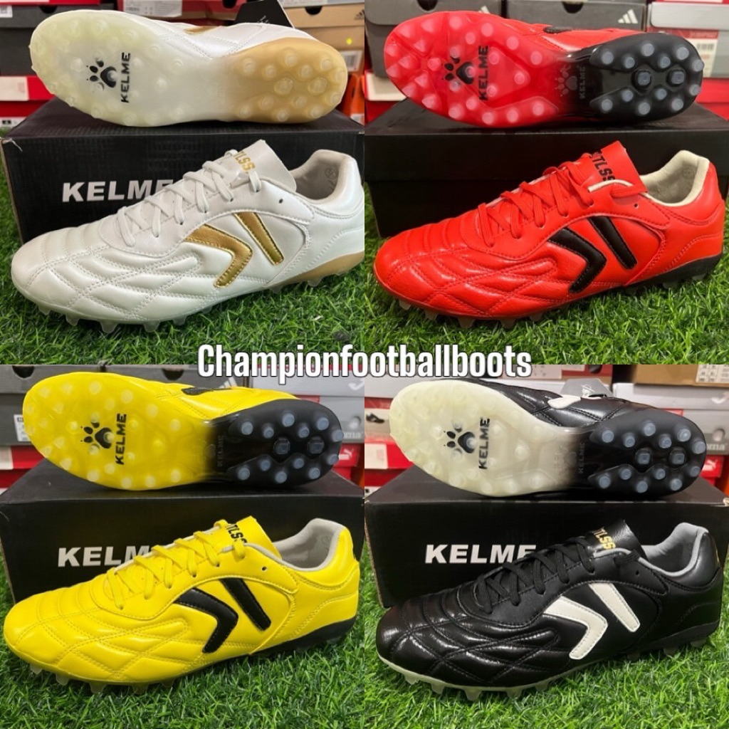 สตั๊ด รองเท้าฟุตบอล (เคลเม่) Kelme X TLSS MG ตัวท๊อป หนังจิงโจ้