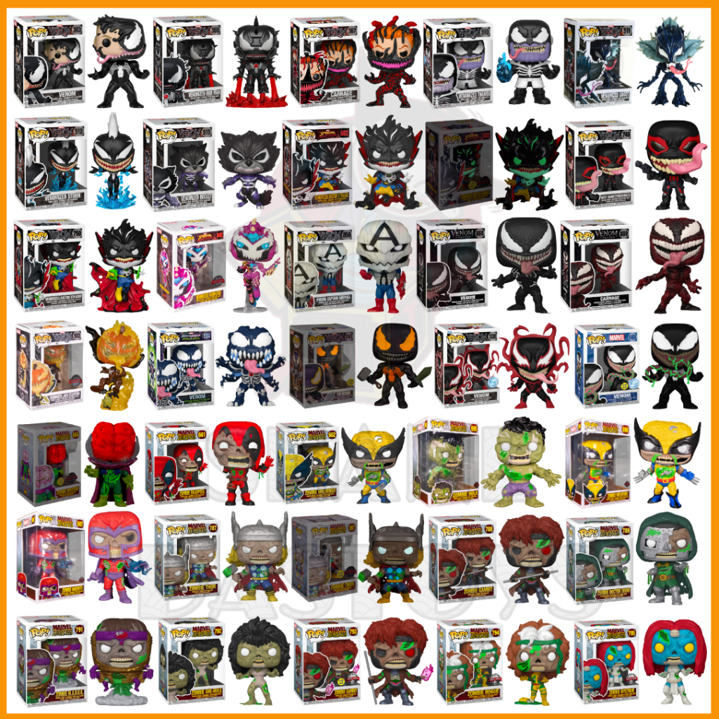 {Pre-Order} Funko Pop! MARVEL : Venom, Venomized, Marvel Zombies