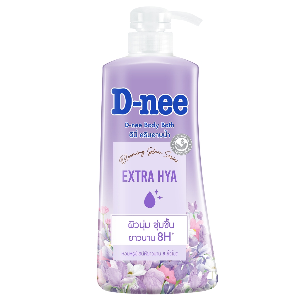 D-NEE - Extra Hya Body Bath (450ml.) ดีนี่ เอ็กซ์ตร้า ไฮยา บอดี้ บาธ 450 มล รูปที่ 2