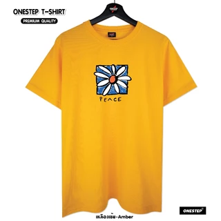 ผ้า cotton แท้ 100% [Super Soft] อย่างดี หนานุ่ม ใส่สบาย ไม่ร้อน ลายPEACE (no.264)