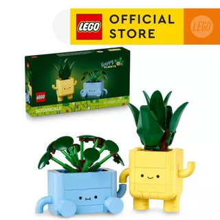 LEGO Botanicals 10349 Happy Plants (217pcs.), Building Blocks, Kids Toy