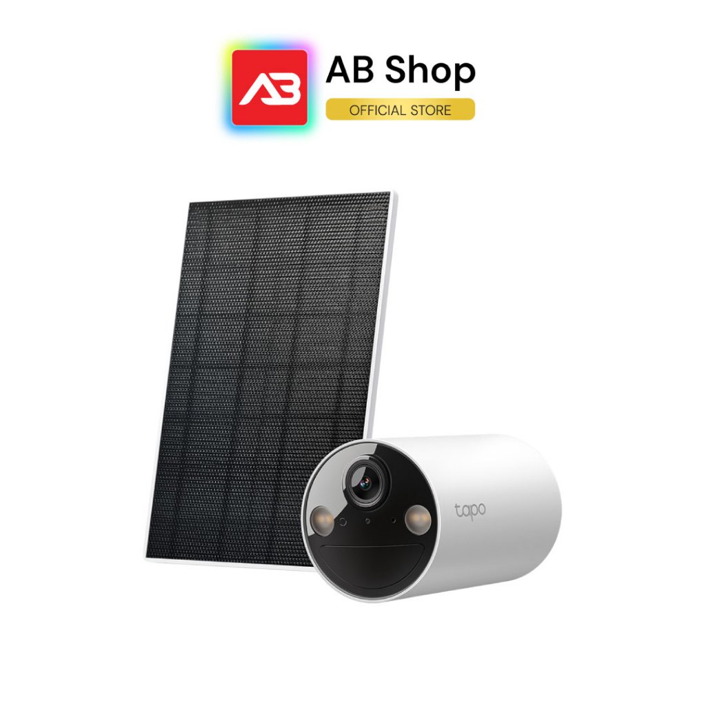 TAPO กล้องวงจรปิดแบตเตอรี่ 4 ล้านพิกเซล รุ่น Tapo C410 Kit(มีแผงโซล่าเซล)