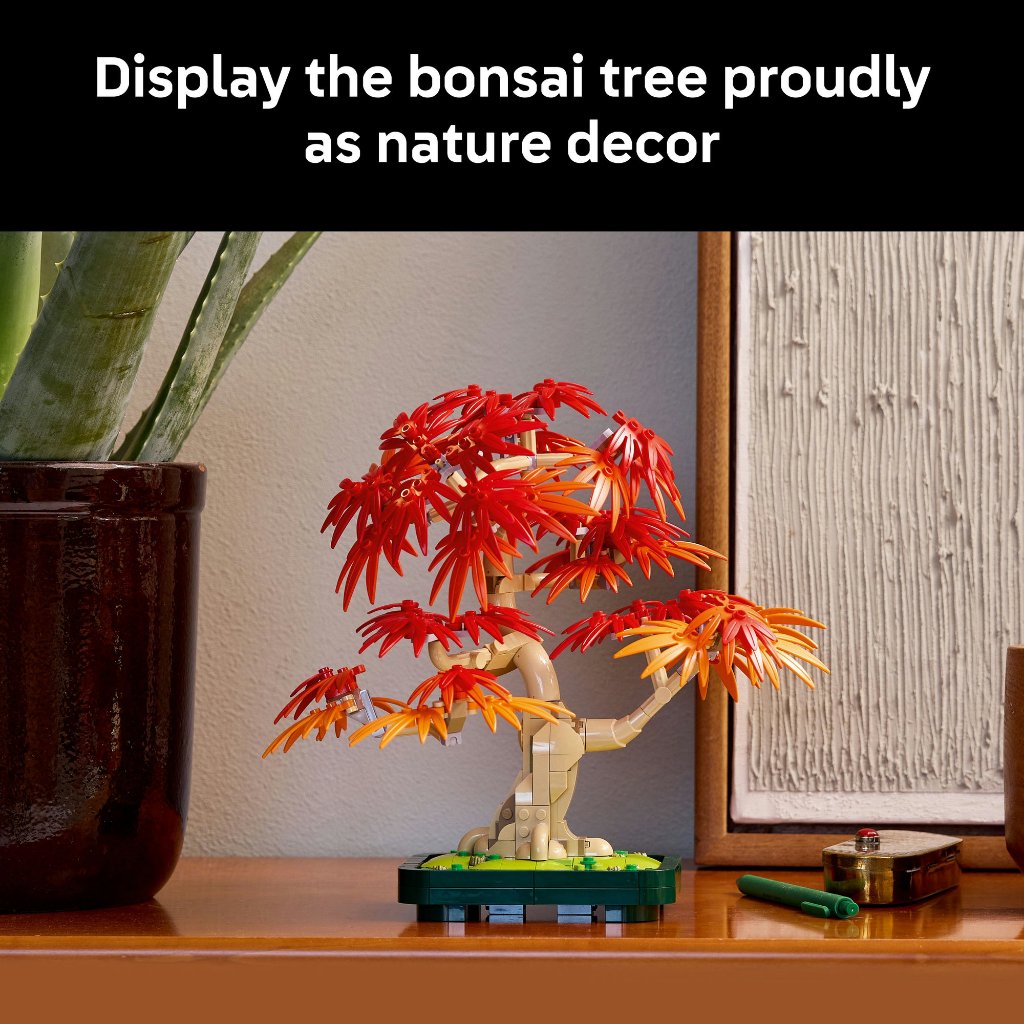 LEGO Botanicals ‏10348 بونساي القيقب الياباني الأحمر (474 قطعة) — صورة 7