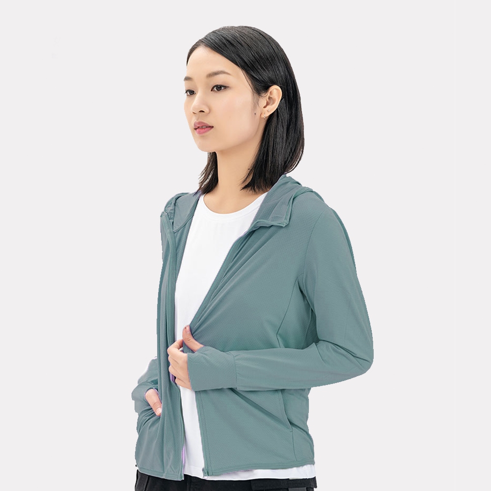 UNIQLO แจ็คเก็ตกันแดดฤดูร้อนแบบเดียวกัน UPF50 + 2024 กีฬากลางแจ้งเสื้อผ้ากันแดดเสื้อผ้าตกปลาเสื้อผ้าผิว