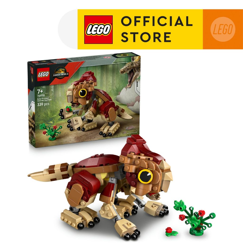 LEGO Jurassic World 76970 Baby Dinosaur Dolores: Aquilops (339 Pieces)
