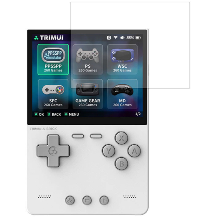 ฟิล์มกระจกเครื่องเกมพกพา Trimui Brick