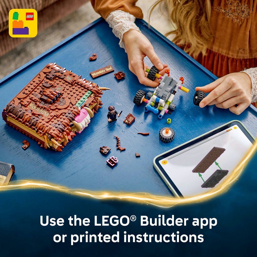 LEGO Harry Potter ‏76449 كتاب الوحوش العاض (518 قطعة) — صورة 7