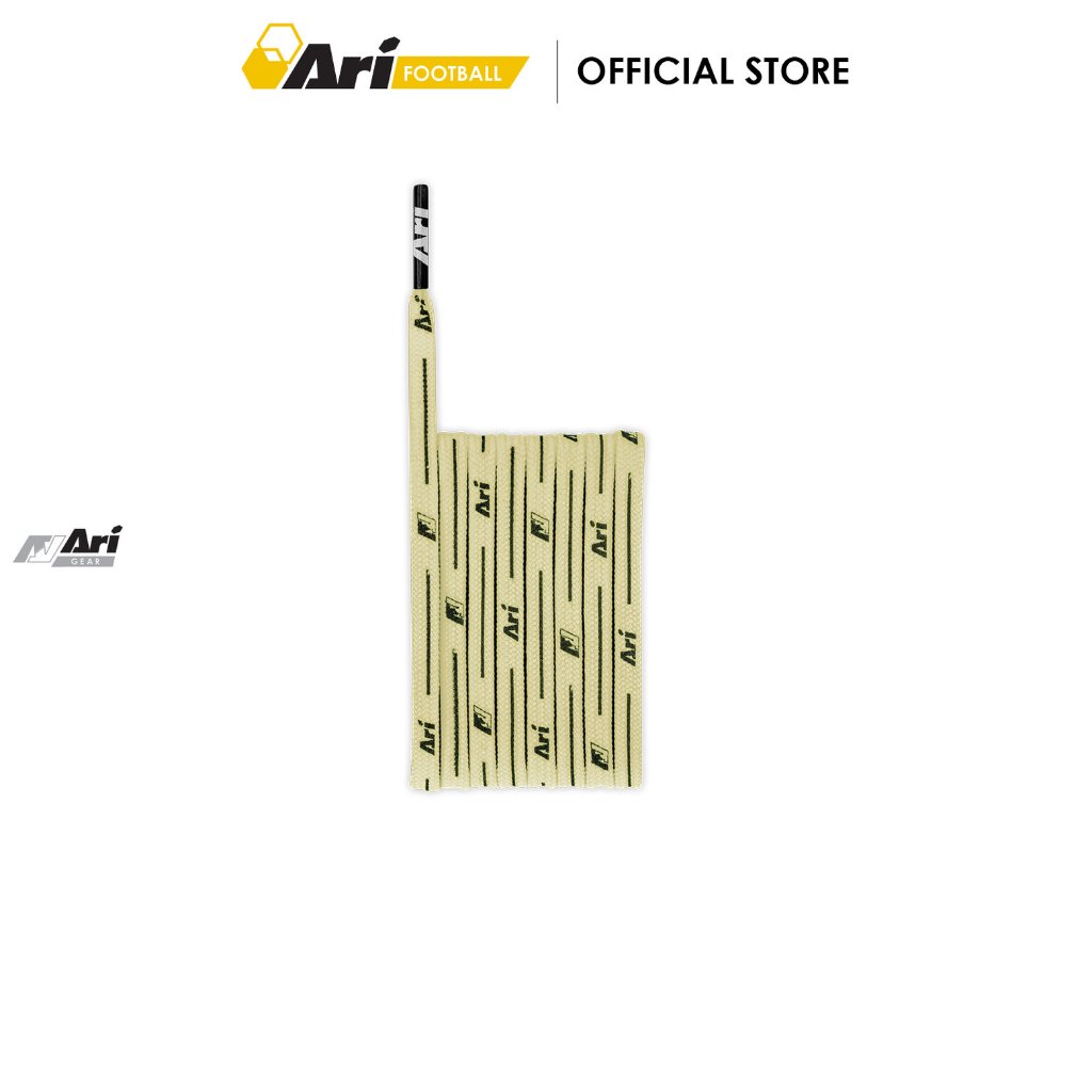 ARI COLORFUL SHOELACES - GOLD เชือกรองเท้า อาริ COLORFUL สีทอง