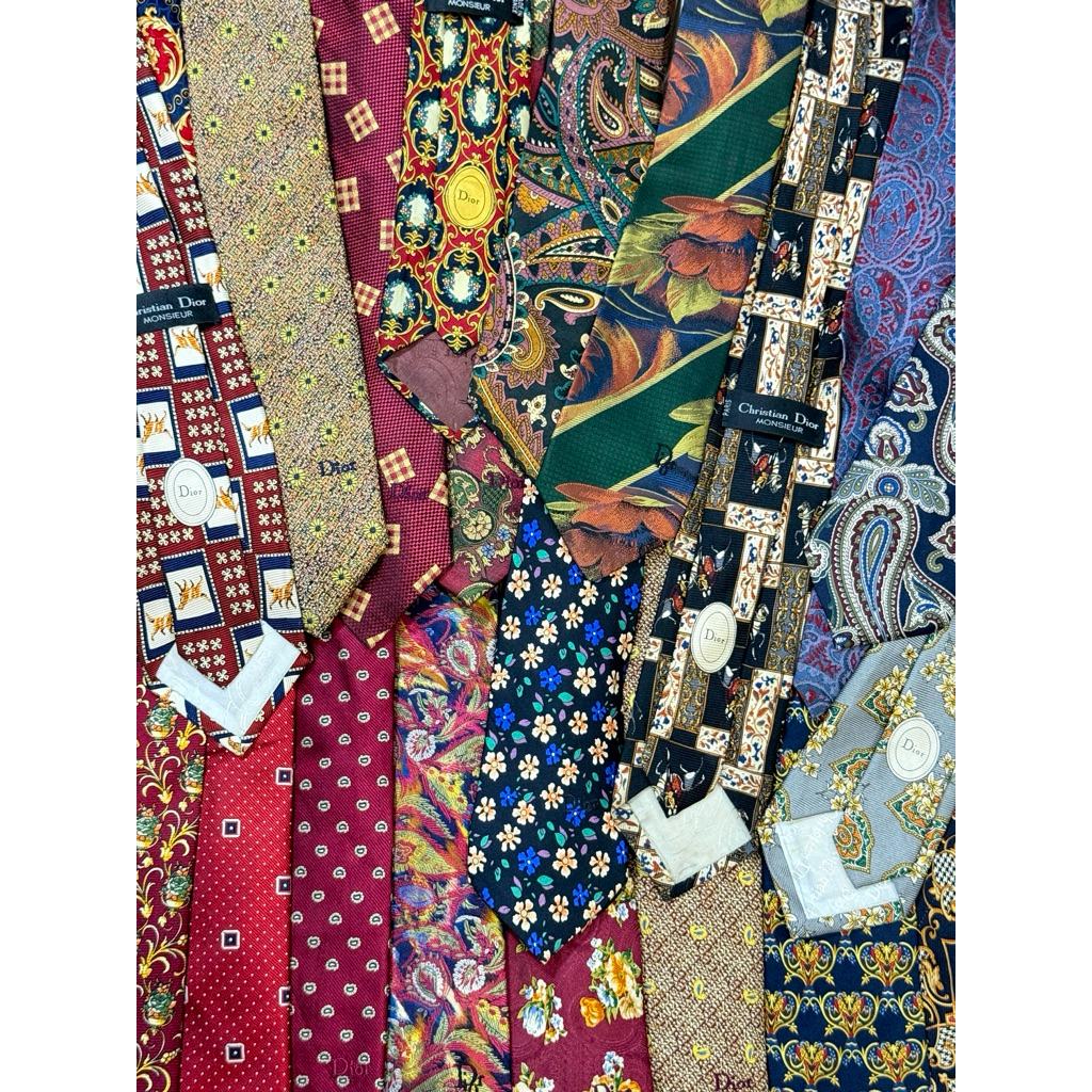 👔 เนคไท CD / YSL มือสองจากญี่ปุ่น (ดิ ออร์)necktie brandname