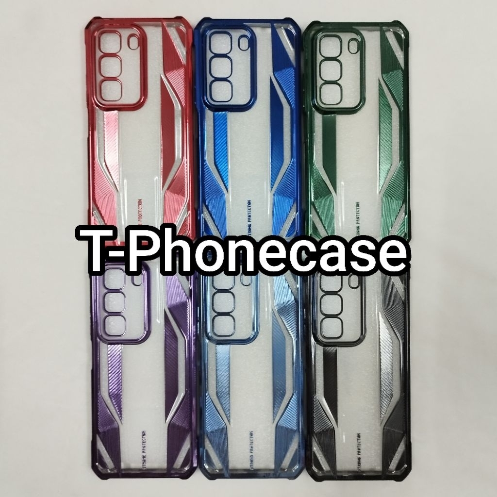 (ส่งจากกรุงเทพฯ) เคสซิลีโคน ขอบเงา-โครเมี่ยม ใช้สำหรับ Infinix Hot50i , Hot50 4G , Hot40Pro , Hot40 i, Hot40 , Hot30 5G
