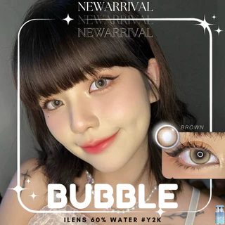 🔥คอนแทคเลนส์✨ขนาดบิ๊กอาย✨Bubble ( ilens )✨Brown/Gray/Blue