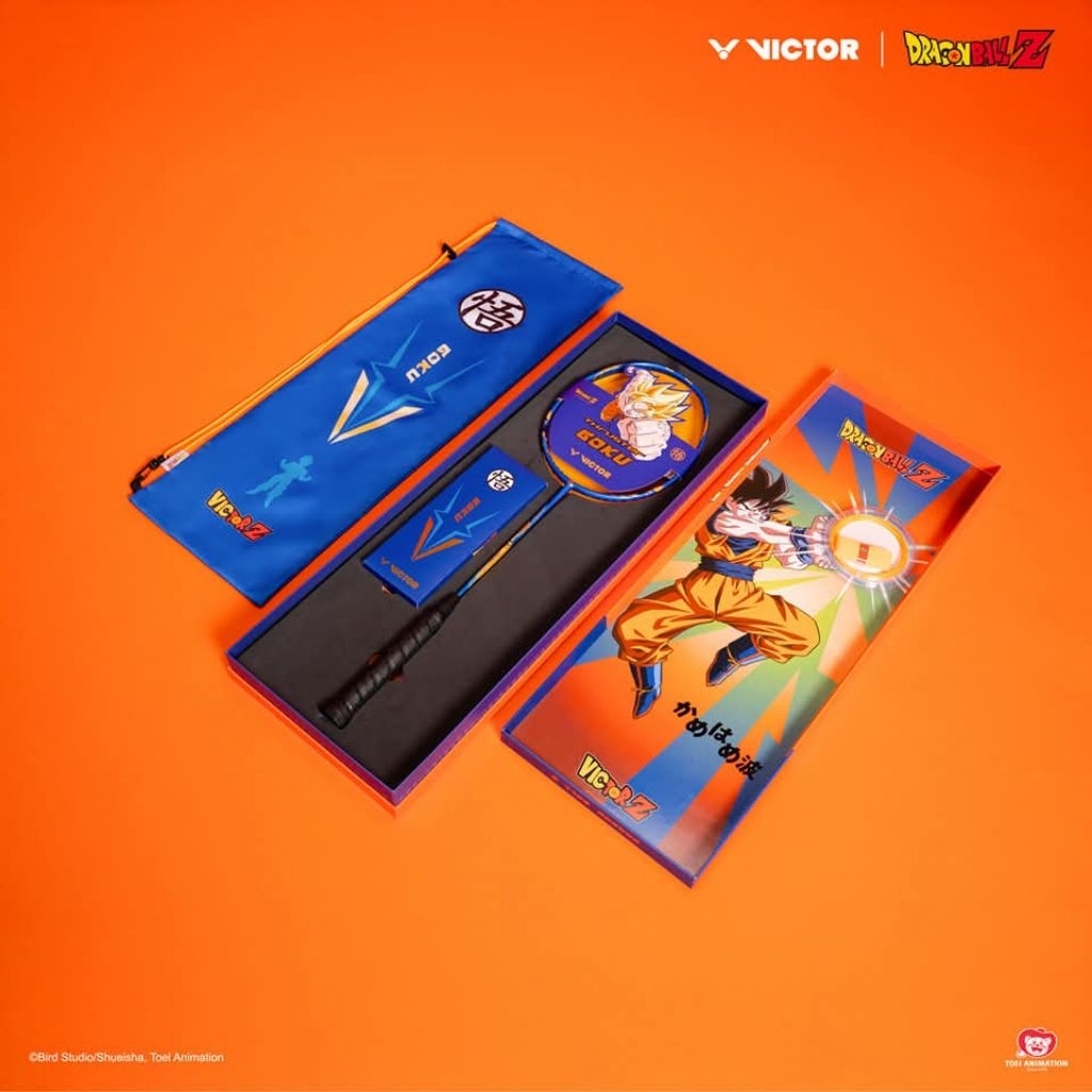 VICTOR X DRAGONBALL Z ไม้แบดมินตัน TK-RYUGA ll PRO (Box set)