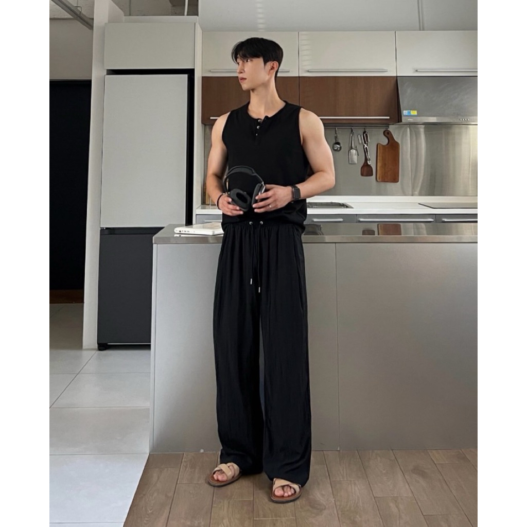 Nylon banding pants (gtc)