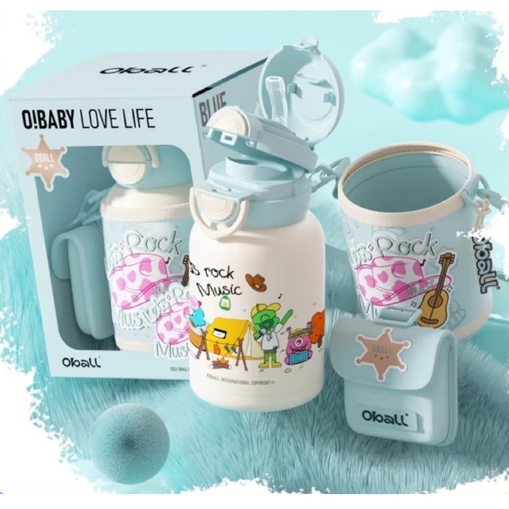 แก้วน้ำเก็บอุณหภูมิ Oball รุ่น Bao Bao Cup เก็บความเย็นนาน 24 ชม. ความจุ 600ML